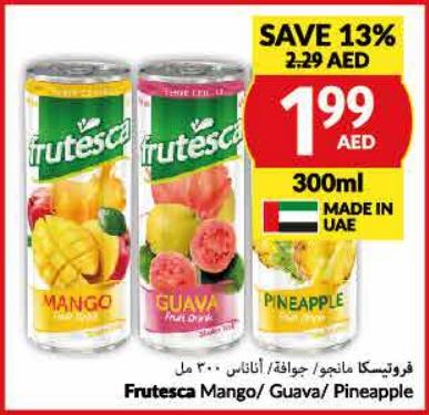 Frutesca Mango/ Guava/ Pineapple 300ml