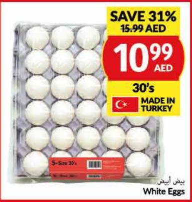White Eggs 30's