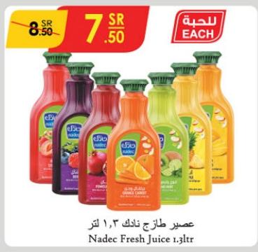 Nadec Fresh Juice 1.3ltr