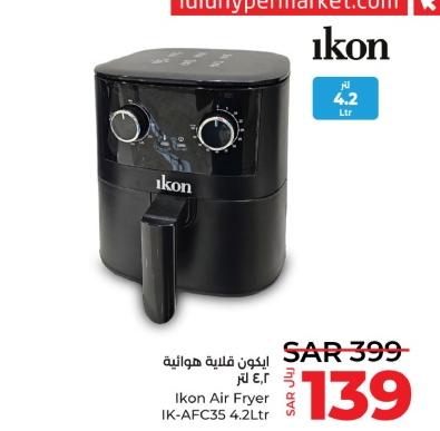 Ikon Air Fryer IK-AFC35 4.2Ltr