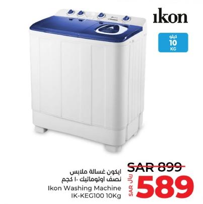 Ikon Washing Machine IK-KEG100 10Kg