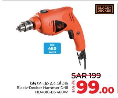 Black+Decker Hammer Drill HD4810-B5 480W