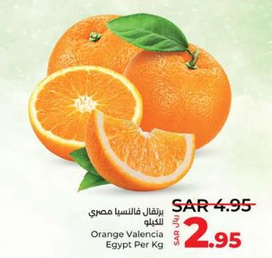 Orange Valencia Egypt Per Kg