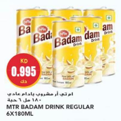 MTR BADAM DRINK REGULAR 6X180ML