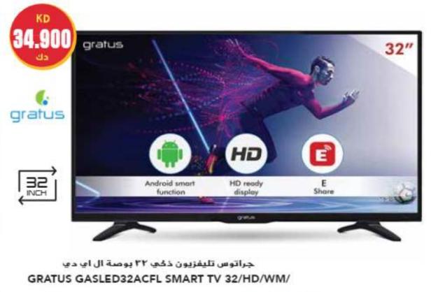 GRATUS GASLED32ACFL SMART TV 32/HD/WM/