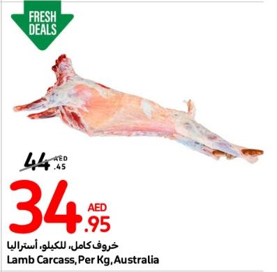 Lamb Carcass, Per Kg, Australia