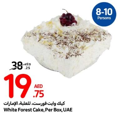 White Forest Cake, Per Box, UAE