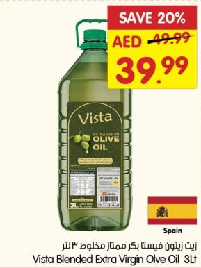 Vista Blended Extra Virgin Olve Oil 3Lt