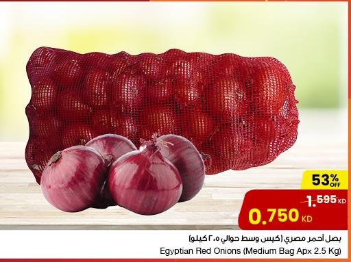 Egyptian Red Onions (Medium Bag Apx 2.5 Kg)