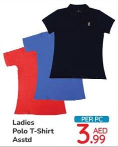 Ladies Polo T-Shirt Asstd