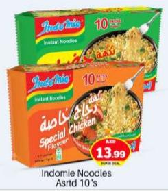 Indomie Noodles Asrtd 10"s