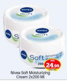 Nivea Soft Moisturizing Cream 2x200 ML