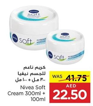 Nivea Soft Cream 300ml + 100ml