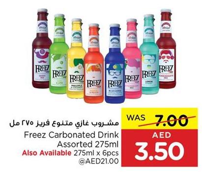 Freez Carbonated Drink Assorted 275ml 