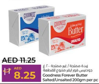 Goodness Forever Butter Salted/Unsalted 200gm per pc