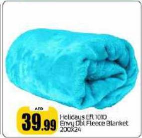 Holidays EFL 1010 Envy Dbl Fleece Blanket 200x24