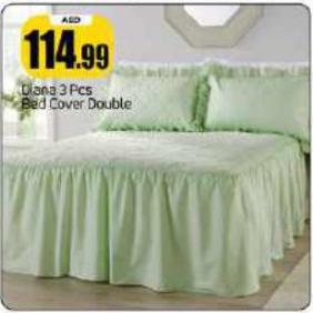 Diana 3 Pcs Bed Cover Double