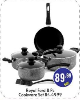 Royal Ford 8 Pc Cookware Set Rf-4999