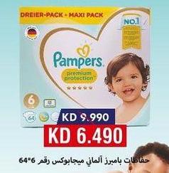  Pampers	Premium Protection Baby Diapers s6-64 pcs