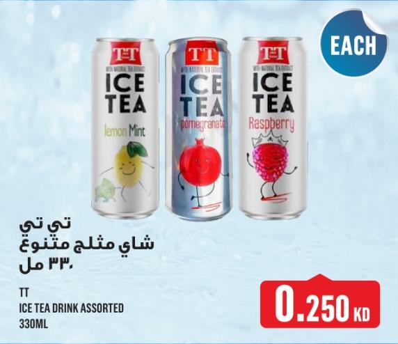 TT ICE TEA DRINK ASSORTED 330ML