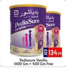 Pediasure Vanilla 1600 Gm + 400 Gm Free