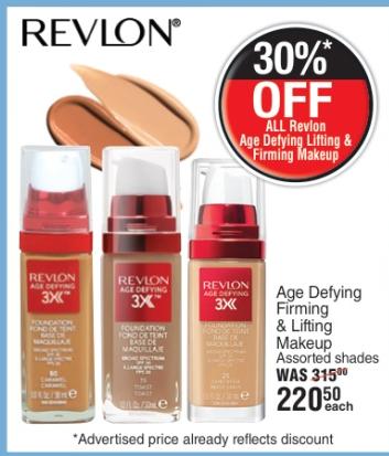 Revlon Age Defying Firming & Lifting Makeup Assorted shades