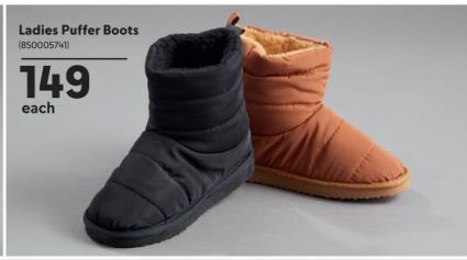 Ladies Puffer Boots (850005741)