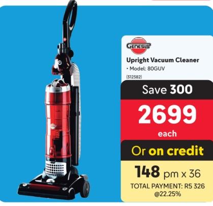 GENESIS Upright Vacuum Cleaner 