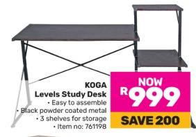 KOGA Levels Study Desk Easy to accomble