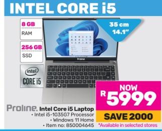 Proline. Intel Core i5 Laptop