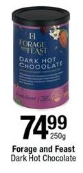Forage and Feast Dark Hot Chocolate 250GM