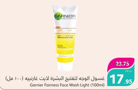Garnier Skin Active	Fairness Face Wash Light (100ml)