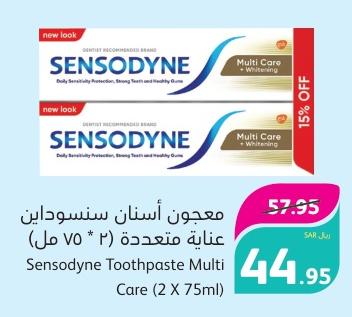 Sensodyne Toothpaste Multi Care (2 X 75ml)
