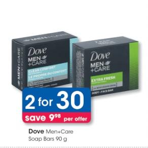 Dove Men+Care Soap Bars 90 g