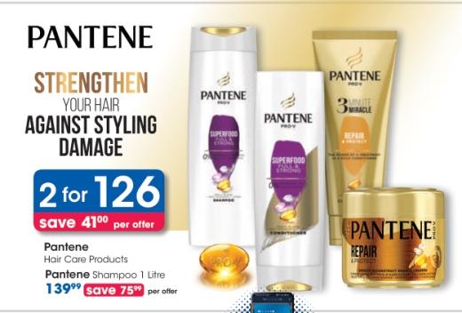 Pantene Hair Care Products Pantene Shampoo 1 Litre 13999 save 75 per offer