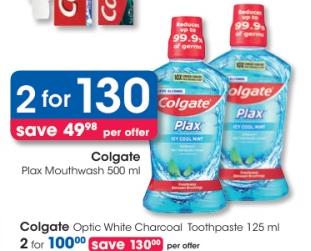 Colgate Optic White Charcoal Toothpaste 125 ml