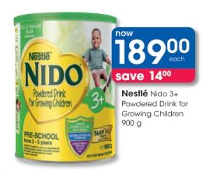 Nestlé Nido 3+ Powdered Drink for Growing Children 900 g
