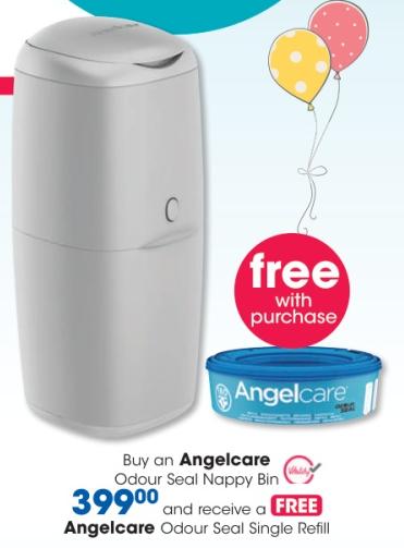 Buy an Angelcare Odour Seal Nappy Bin
