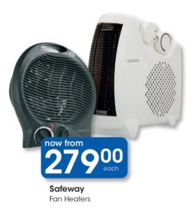 Safeway Fan Heaters
