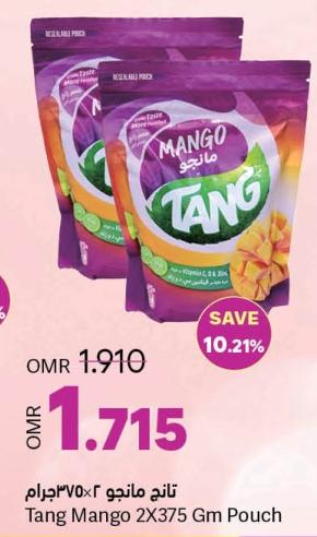 Tang Mango 2X375 Gm Pouch