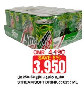 STREAM SOFT DRINK 30X250 ML