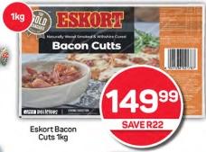 Eskort Bacon Cuts 1kg
