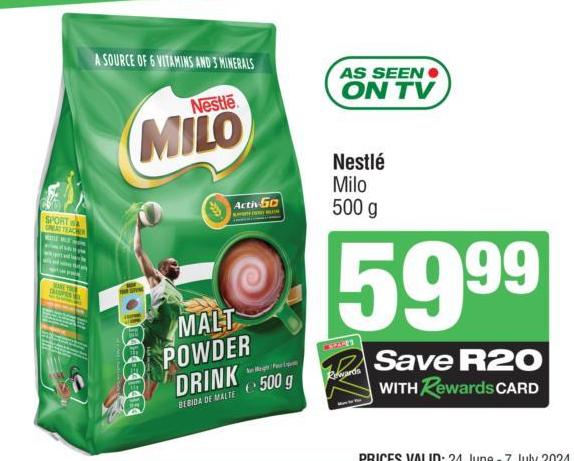 Nestlé Milo 500 g