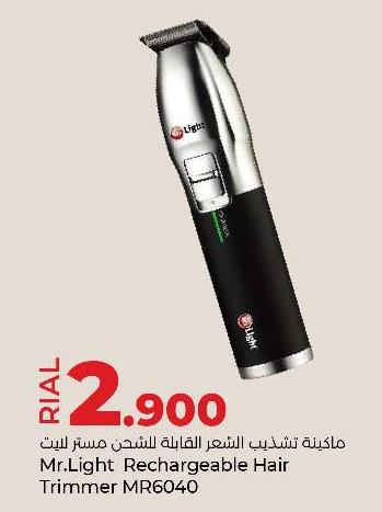 Mr.Light Rechargeable Hair Trimmer MR6040
