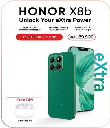 HONOR X8b Unlock Your extra Power 512GB