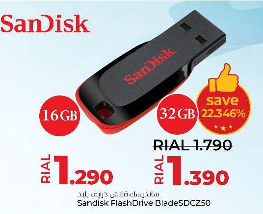 Sandisk FlashDrive BladeSDCZ50 32 gb