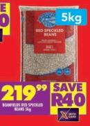 REALES RED SPECKLED BEANS 5KG