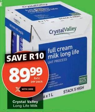 Crystal Valley Long Life Milk
