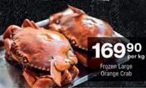 Frozen Large Orange Crab