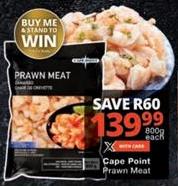 Cape Point Prawn Meat 800g